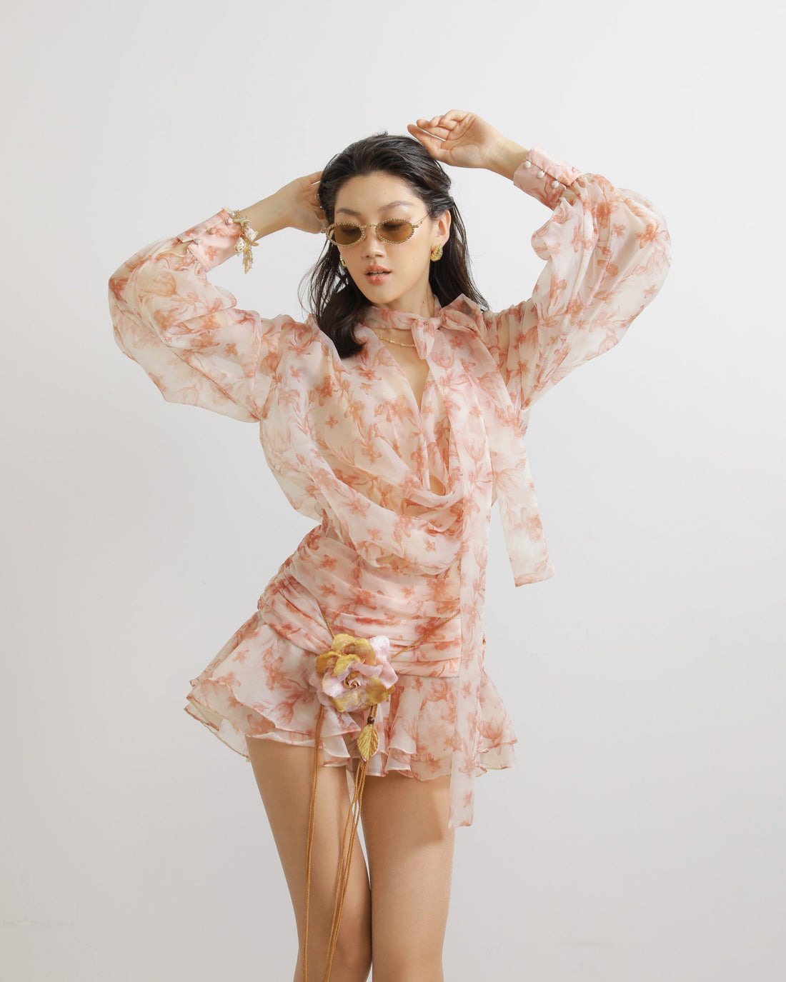 Camellia Floral Belt
