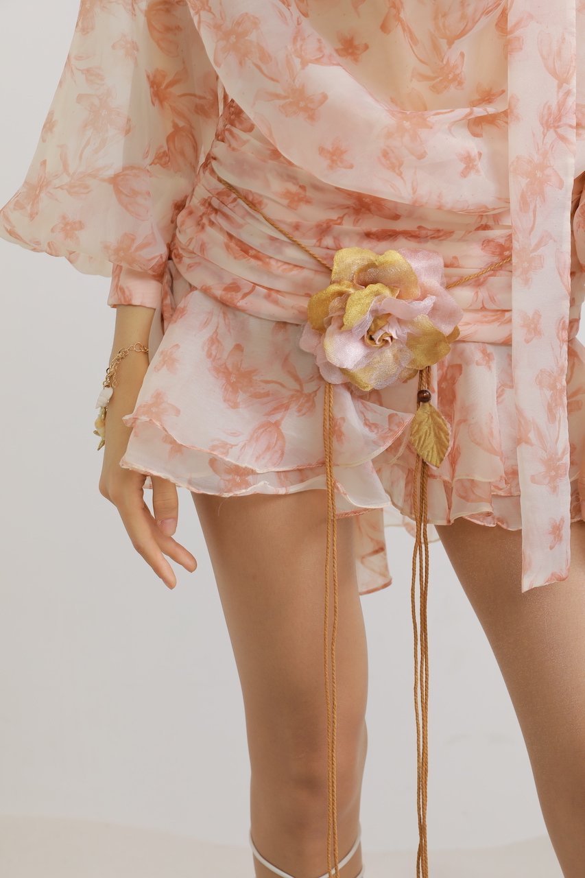Camellia Floral Belt
