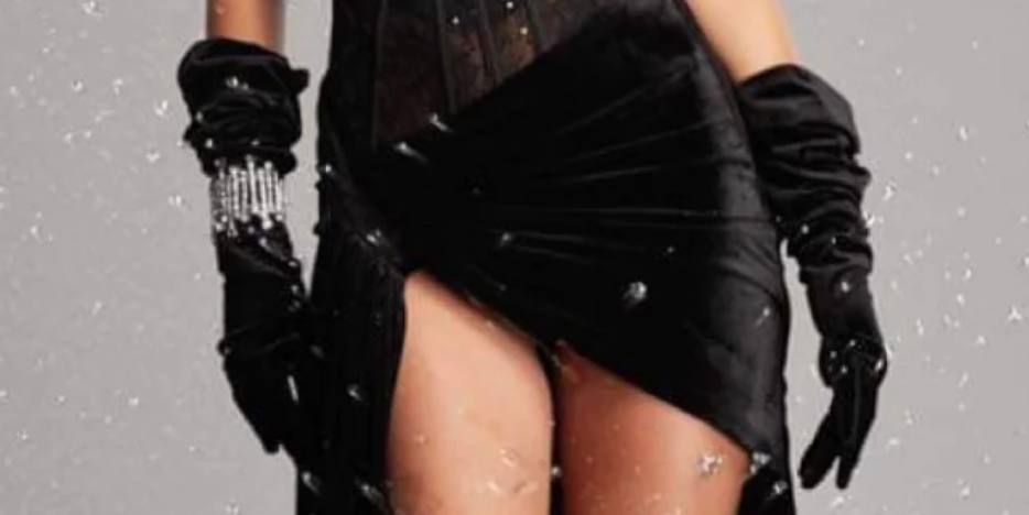 Black Velvet Gloves